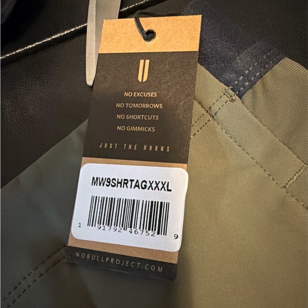 Nobull Men's Army Green 9” Shorts - Picture 2 of 2